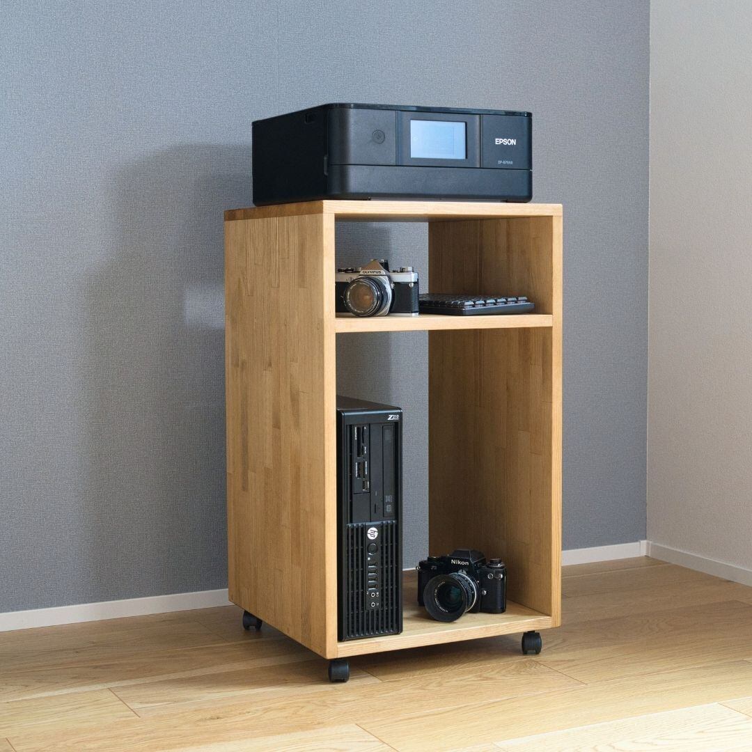 デスクトップPC収納ワゴン