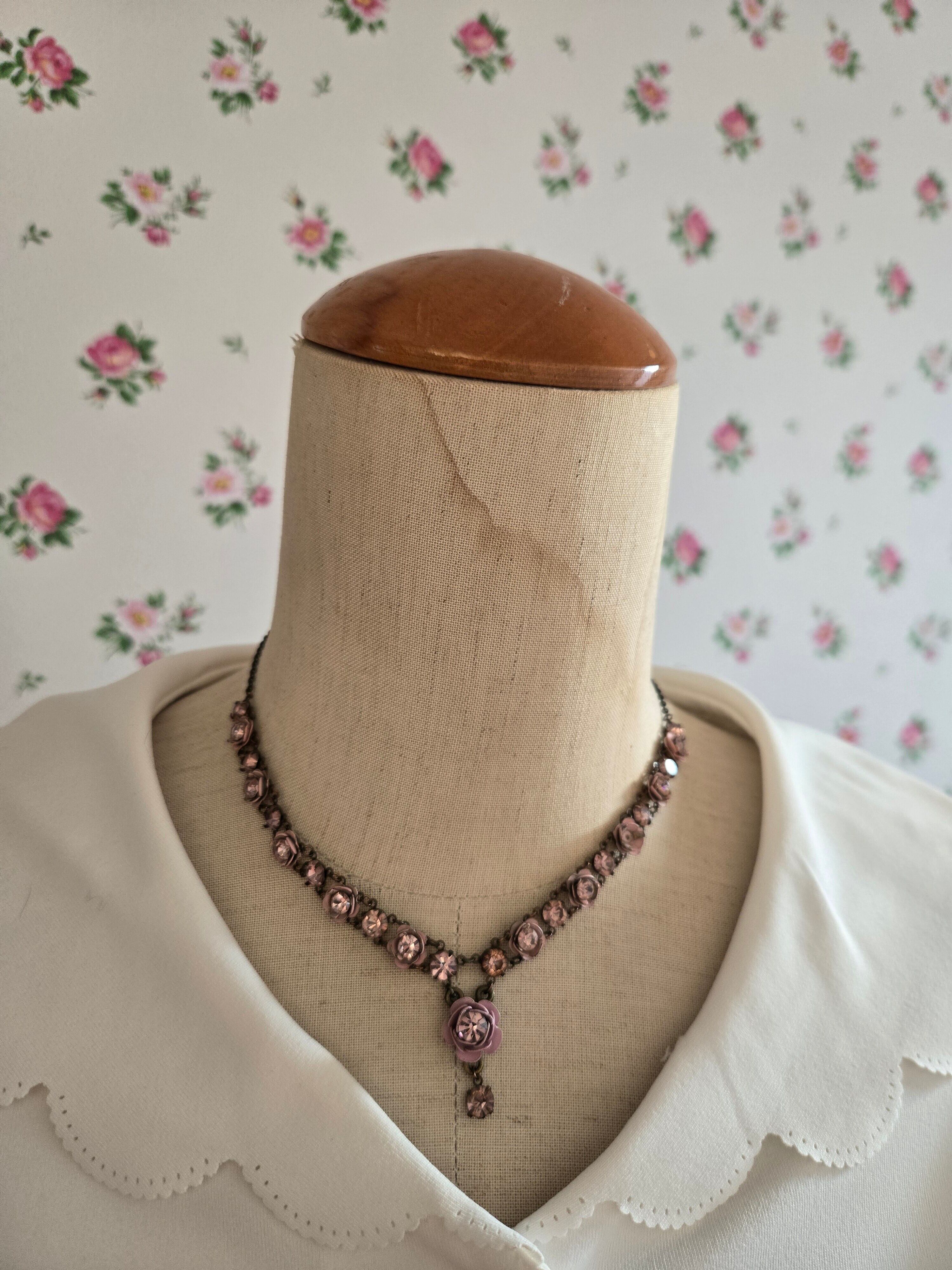 VINTAGE/ミハエルネグリンROSE.BIJOU ネックレス | La_Boutique de 