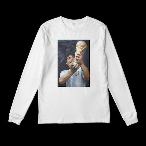 Maradona L/S TEE (white)