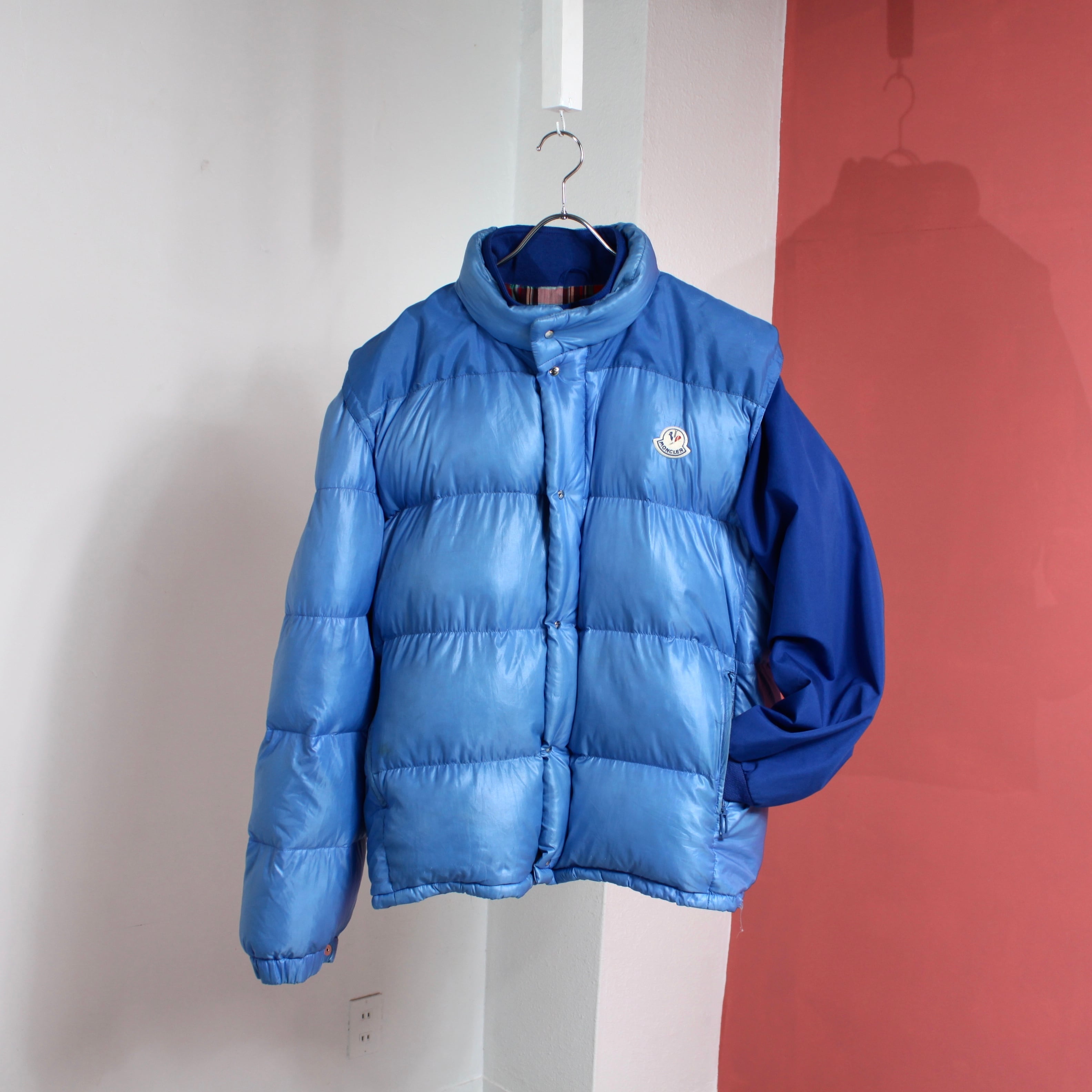 0580. 1980's Moncler Grenoble Down jacket with detachable arm made