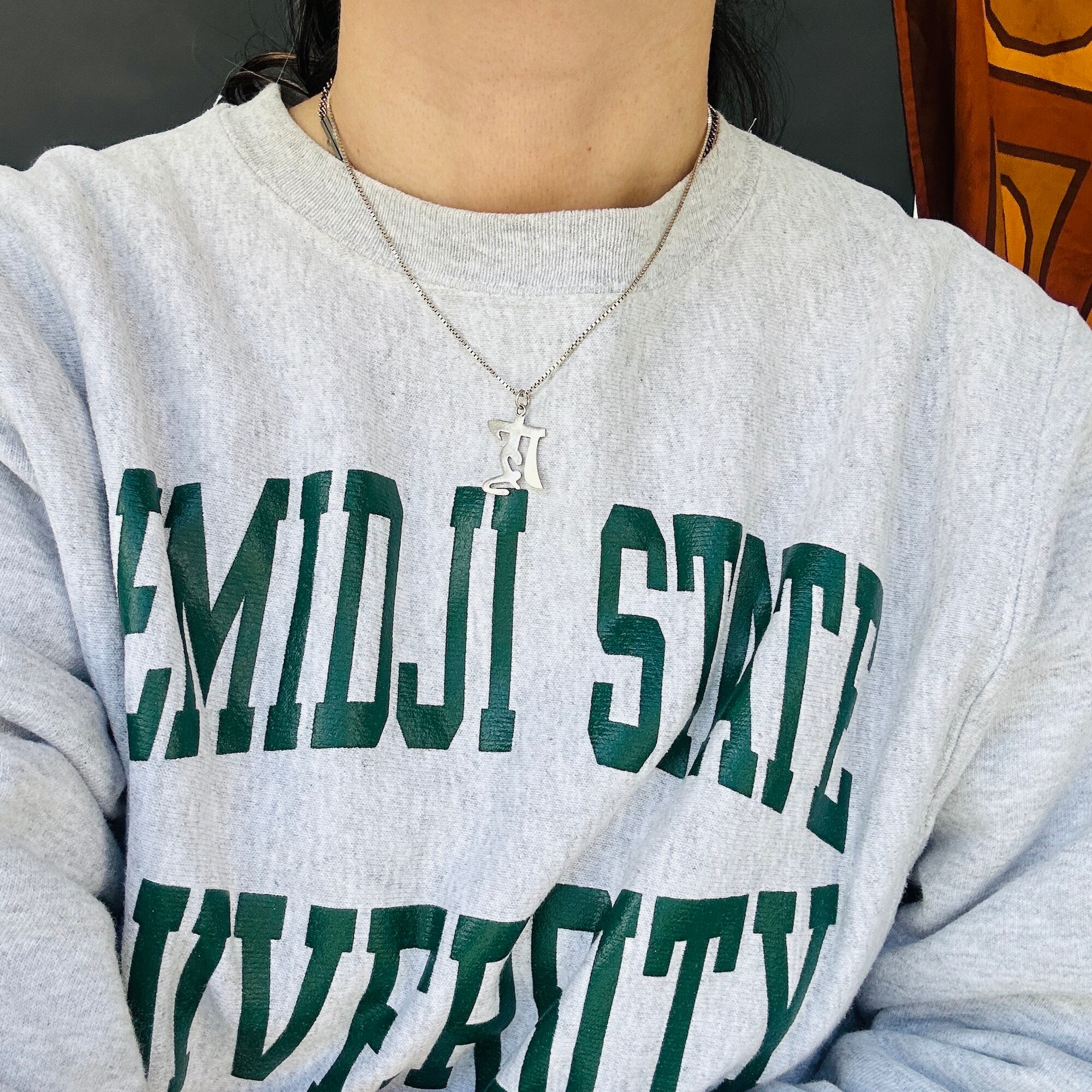 フランスシルバー925【皮】DEADSTOCKチャーム | Milo Antiques & Vintage