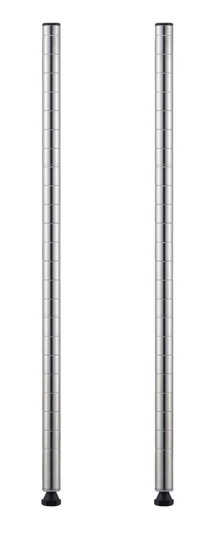 【在庫のみ】エレクター ベーシックシリーズ ポール 1200mm ステンレス (2本入) B48PS2 ホームエレクター後継品