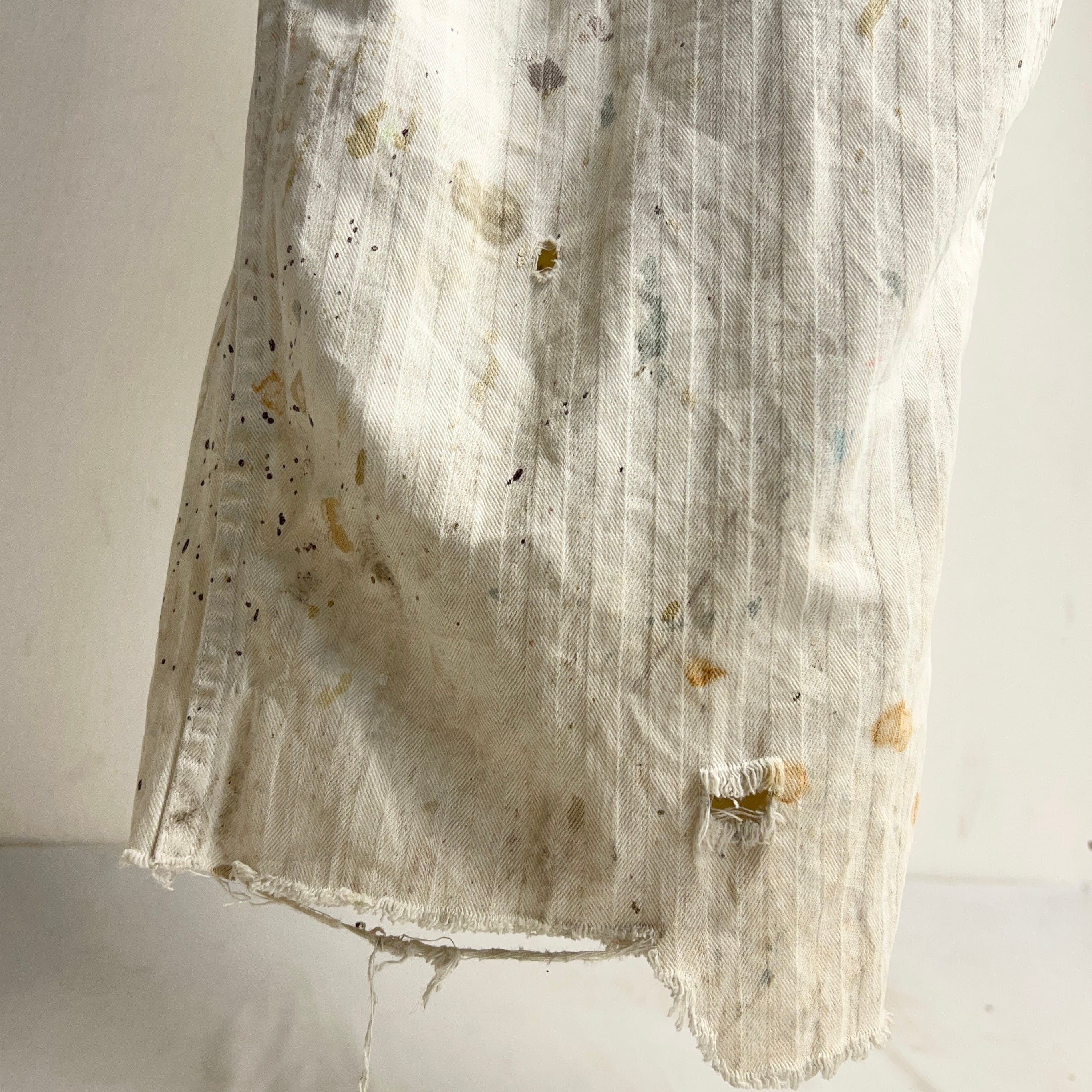 1950's BEN DAVIS HBT WHITE OVERALL 