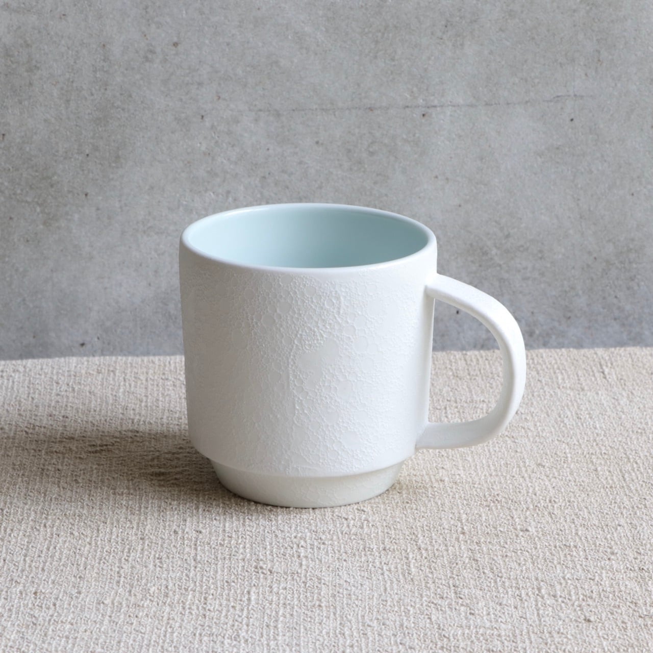 白泡 マグカップ White foam mug