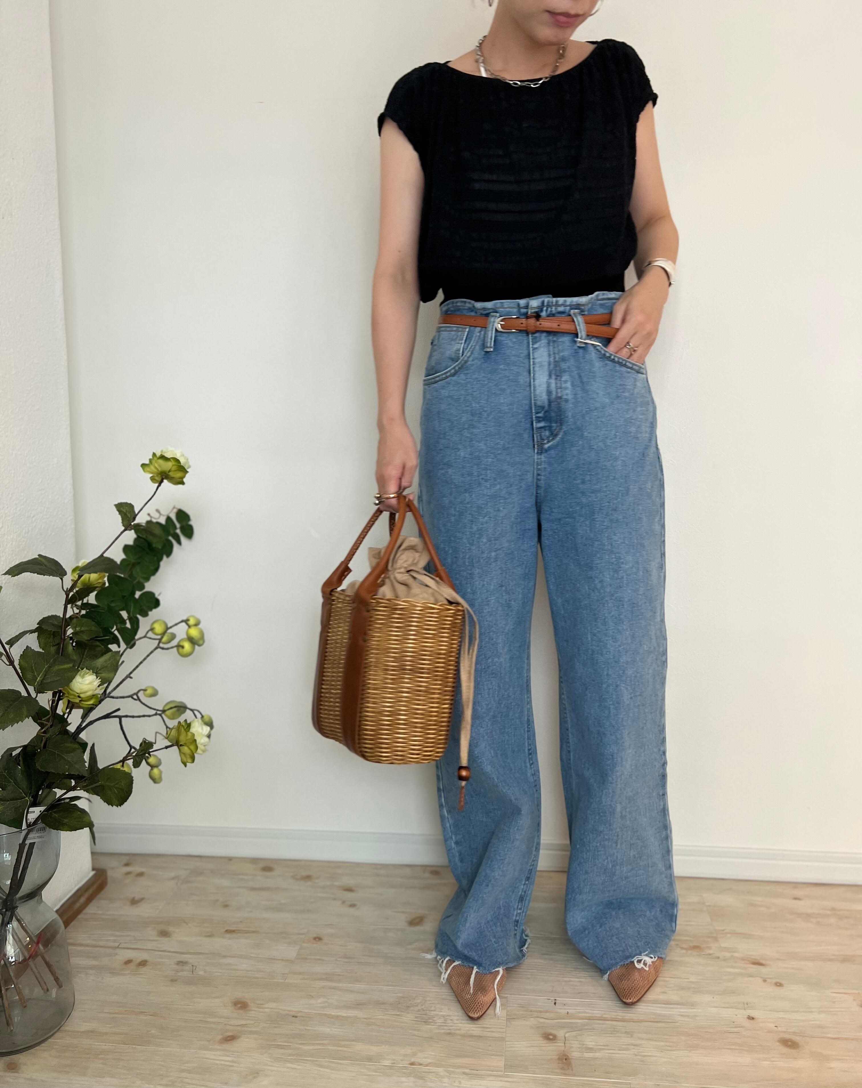 【DONEEYU/ヤマトドレス】フレンチスリーブショート丈プルオーバー