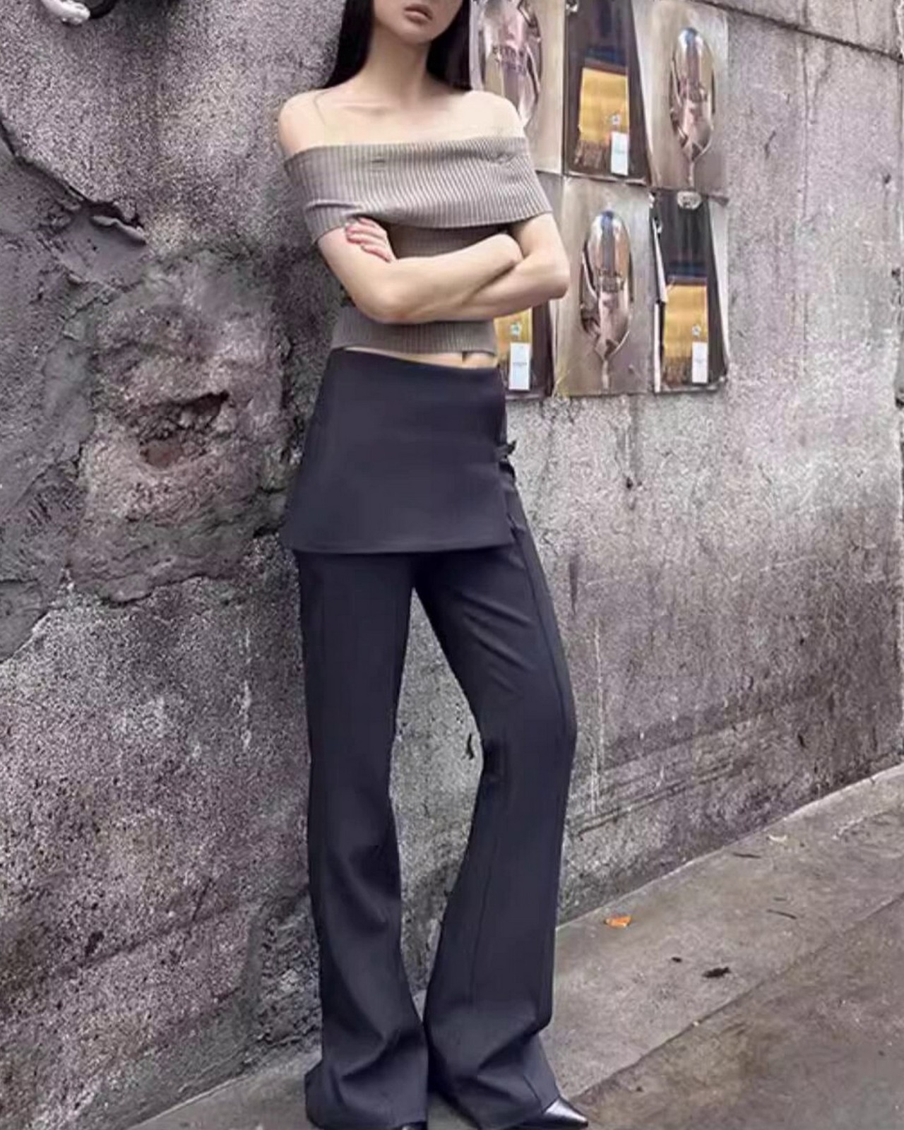 シックレイヤードパンツ A0993 - 5