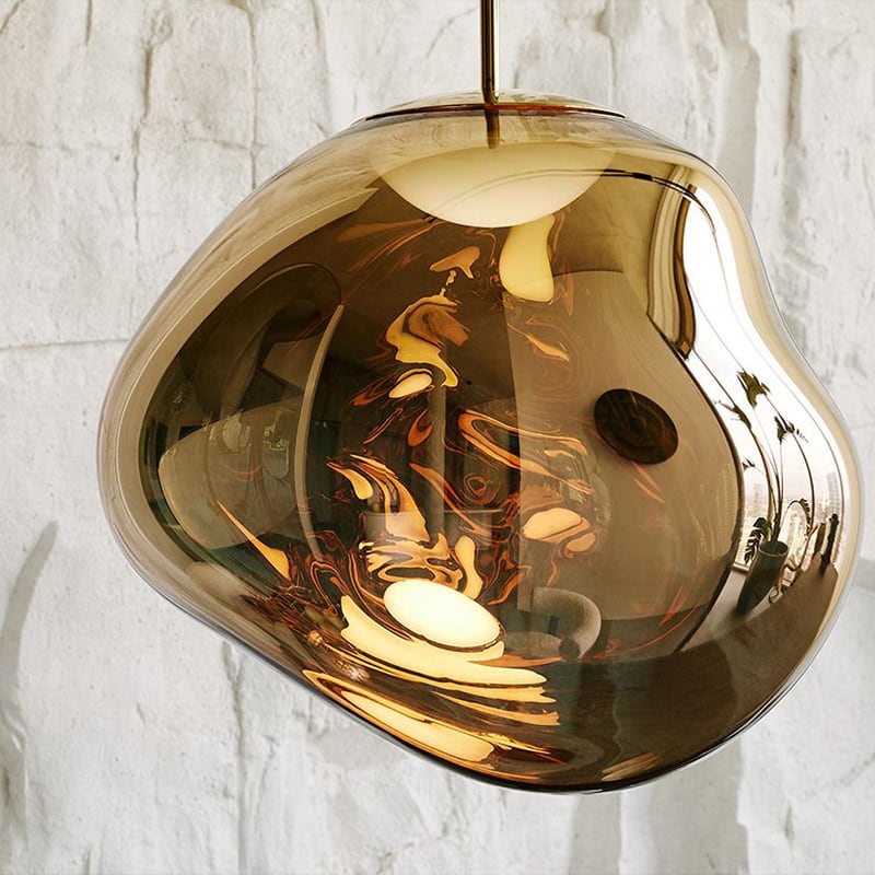 美品　トムディクソン Tom Dixon メルト 30 ペンダントライト　LED メルト ペンダント 30 LED（スモーク） ｜ TOM DIXON トム