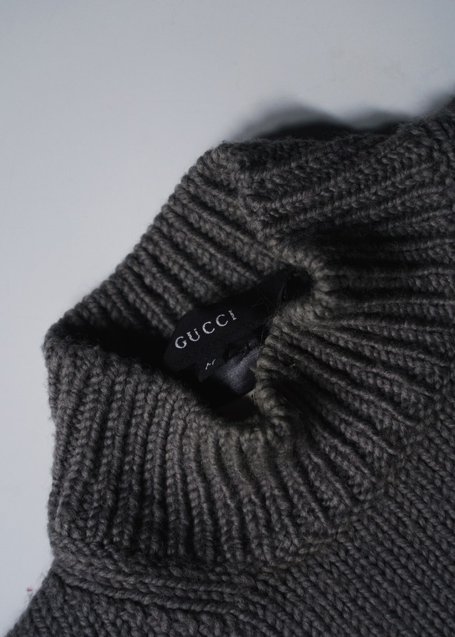 GUCCI by Tom Ford 98AW gradation mock neck knit