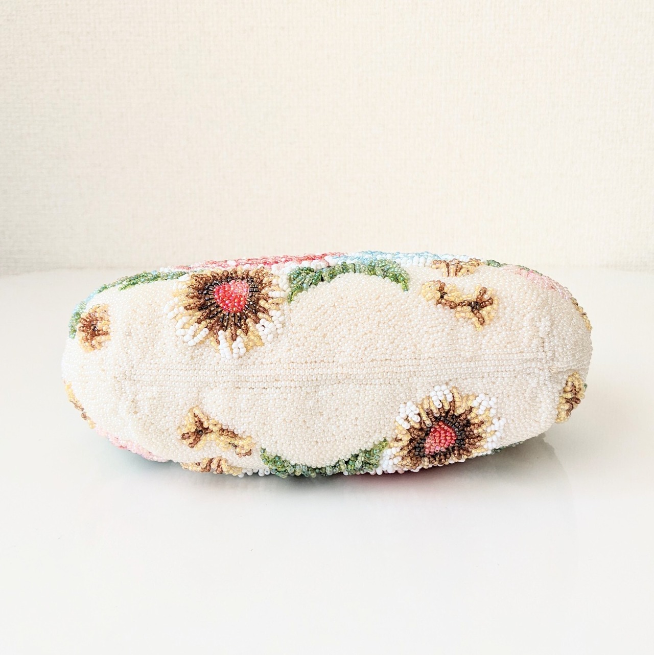 Vintage】 ビーズ刺繍バッグ Vintage Beaded Evening Bag 花柄×べっ甲 