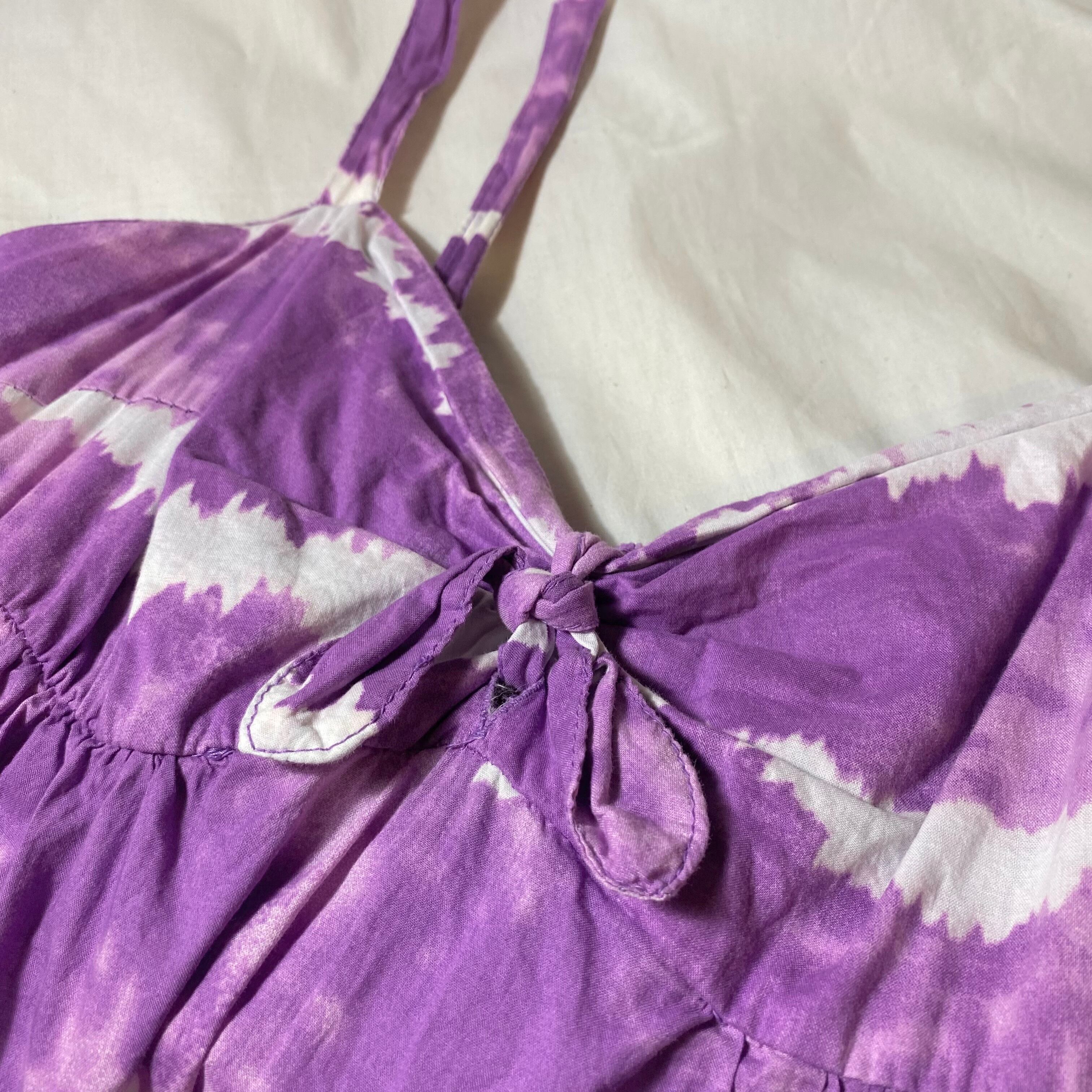used tie-dye summerdress
