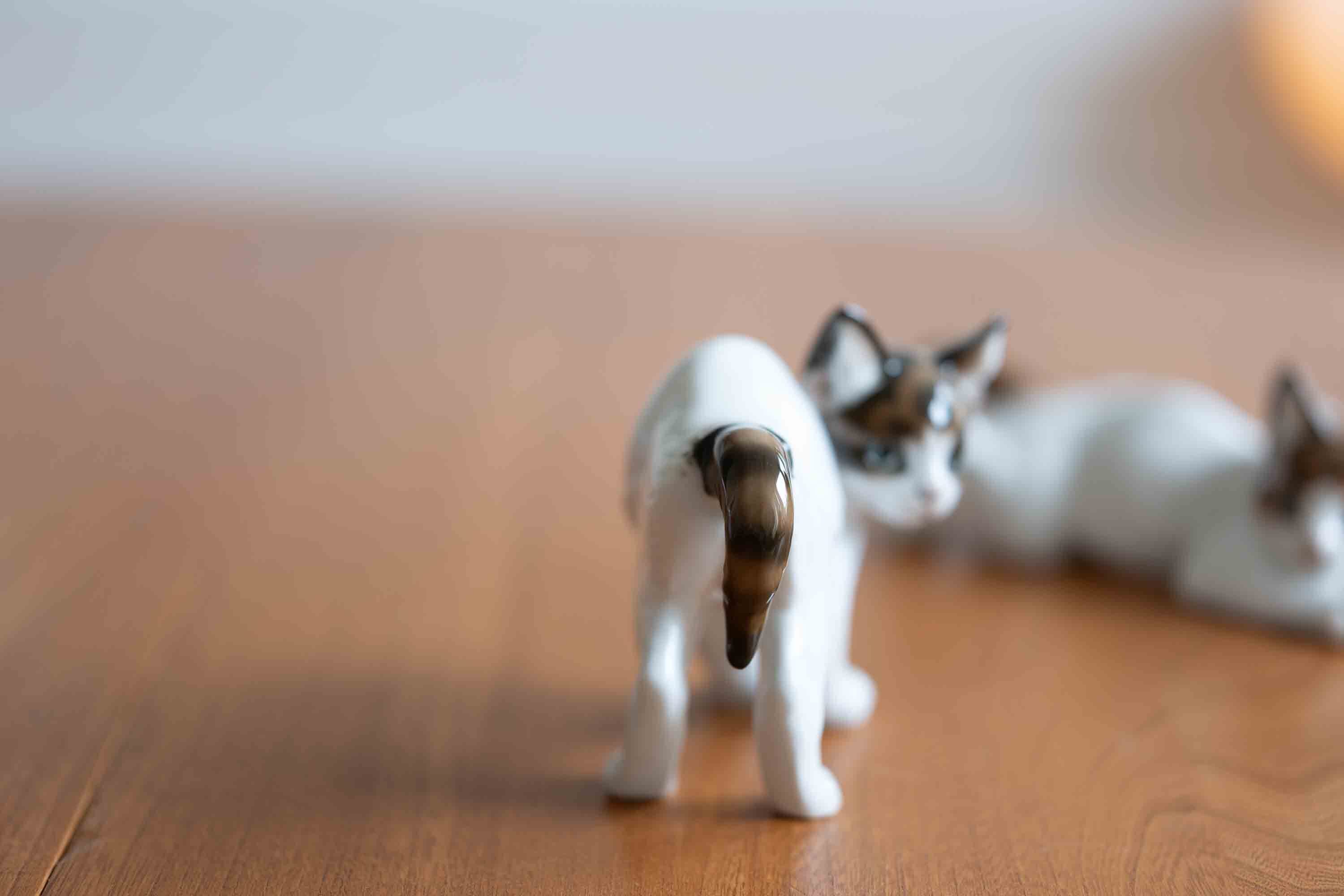 ローゼンタール 猫の置物陶器 ポーセレン キャット Rosenthal