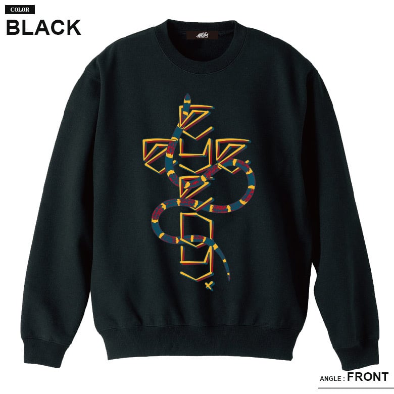 SKATES グラフィックパーカー Lサイズ 黒 【公式通販】