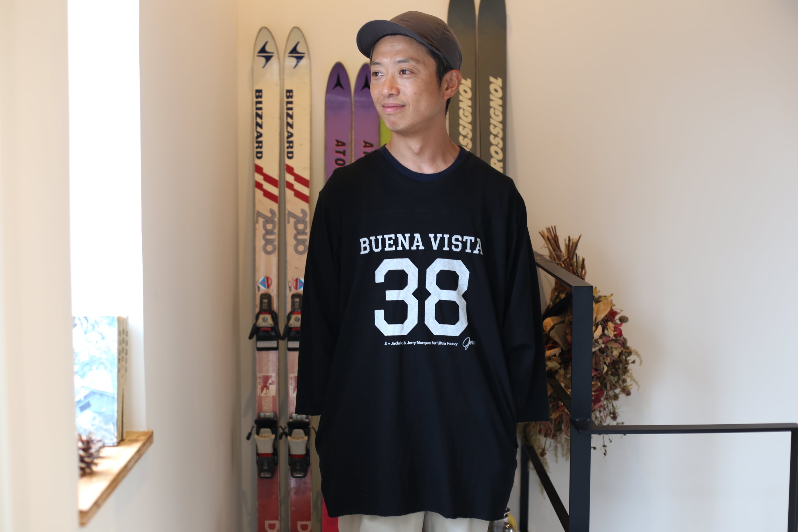 ULTRA HEAVY 別注 Football coverall Apron／Black［ジェリー鵜飼氏 ...