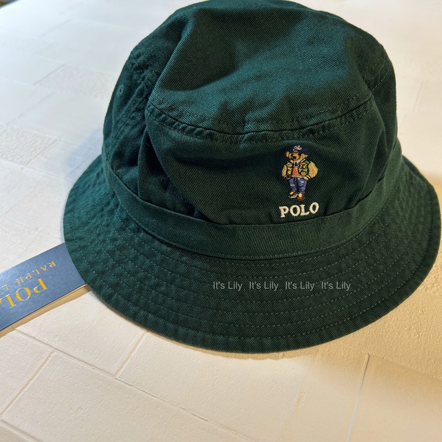 【2-4t/5-7t】キッズ（男の子）ベア　帽子　ハット