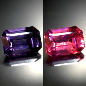 ドラマティックなカラーチェンジ 0.6ct UP 天然 ベキリーブルー ガーネット