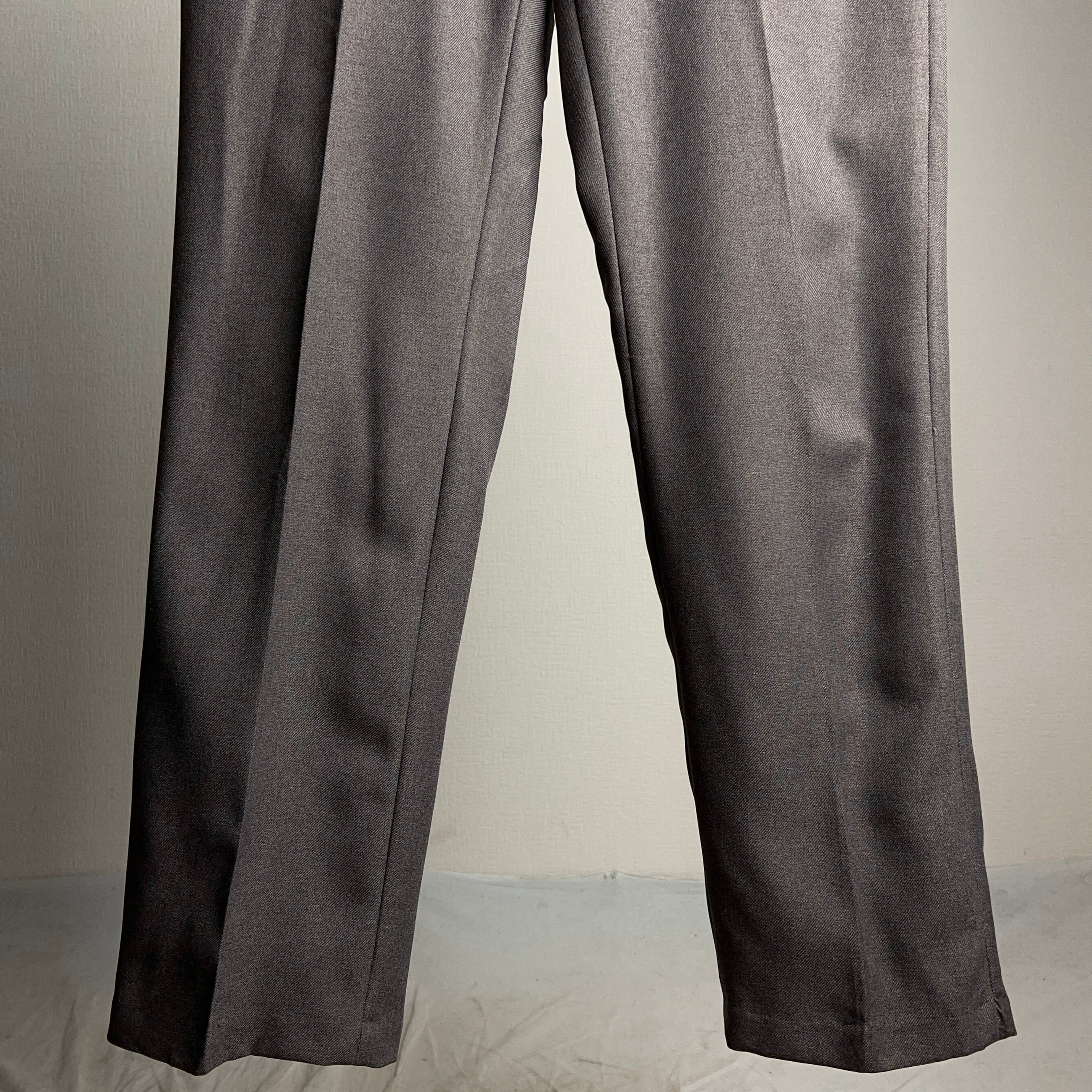 90's LEVI’S ACTION SLACKS Slacks Gray W34 L32 90年代 リーバイス アクションスラックス チャコール  グレー【1000A1165】