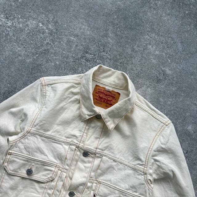 Levi's】70584 リーバイス セカンド ホワイトデニムジャケット