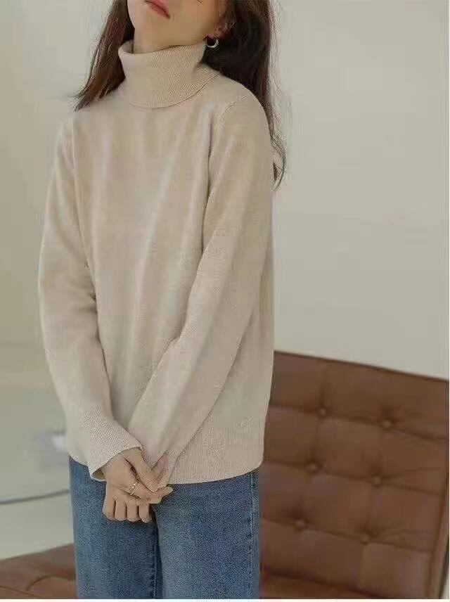 袖口スリット入り　ハイゲージニット　AJ2205−D04