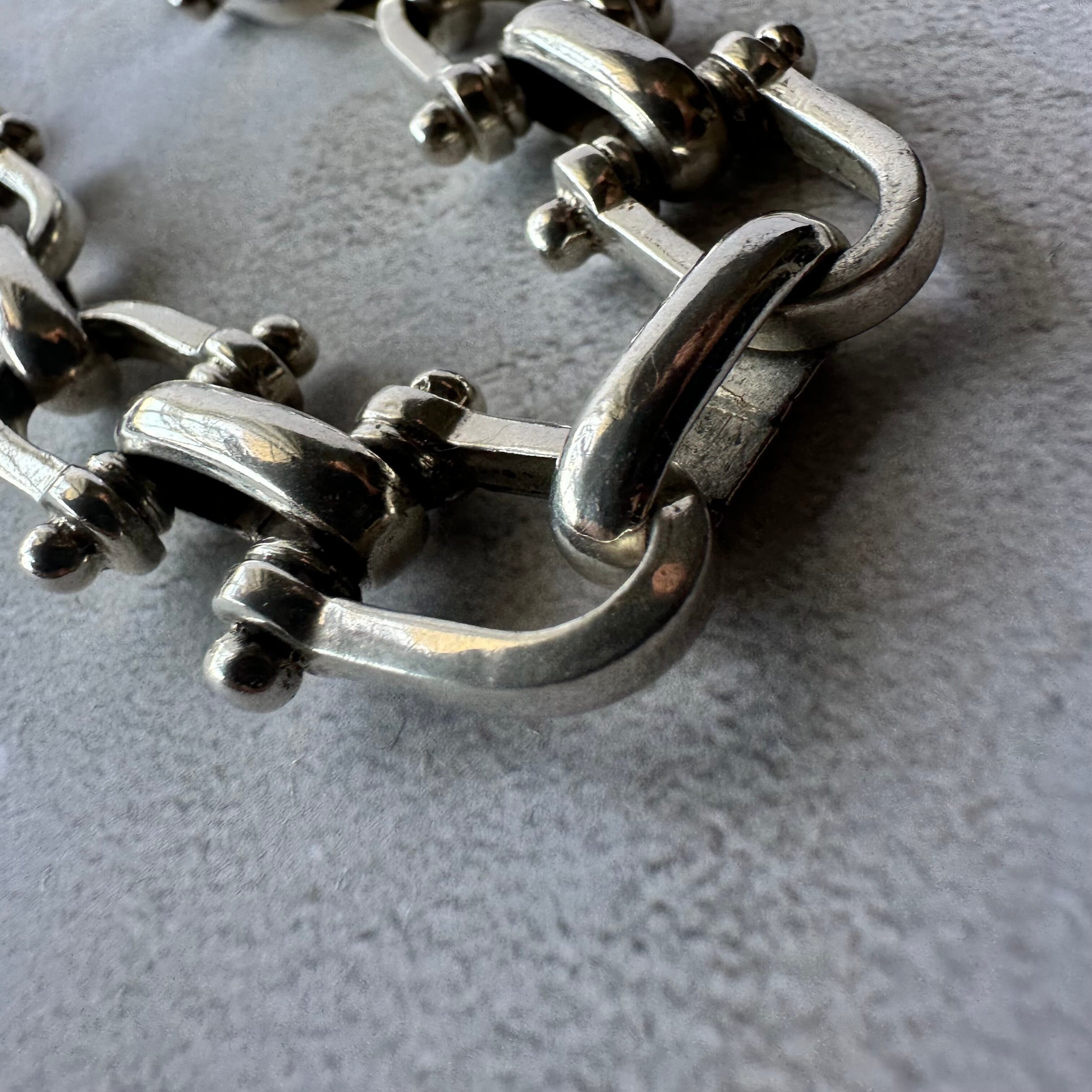 メンズ ブレスレット ビンテージ シルバー925 メキシコ製 HORSESHOE メンズ ブレスレット ビンテージ シルバー925 メキシコ製