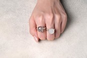 SINGLE STONE NON-ADJUSTABLE RING 156