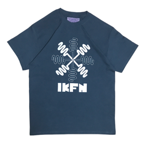 "WINDMILL" Tee KUSUMI NAVY