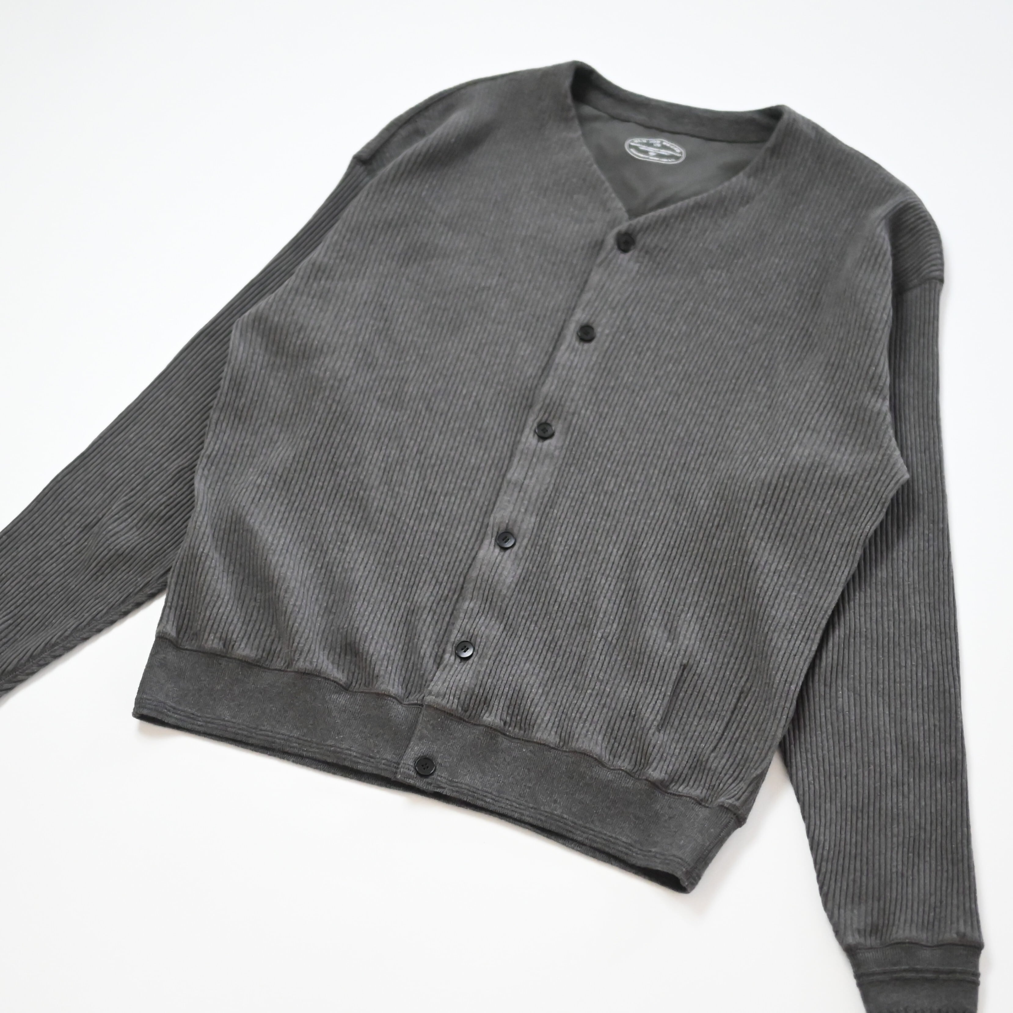 OLD JOE / BUTTON FRONT COTTON YAK RIBED SHIRTS | GANKO