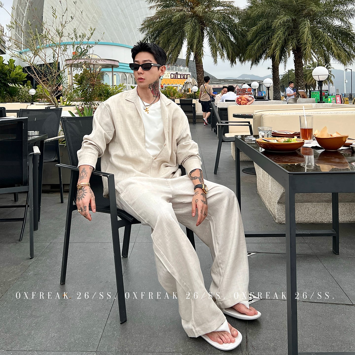 セットアップ】OXFREAK Luxe Linen Relax Setup（リュクス リネン