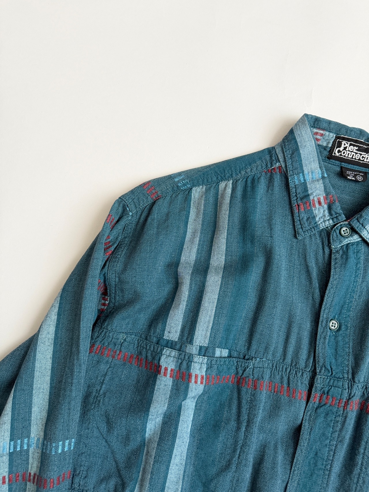 Pier Connection cotton shirt - 3