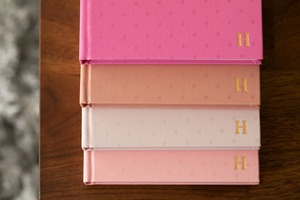 【HONcept】テキスタイルノート Charm Dot（水玉） - Mint 32（ミント）ノート