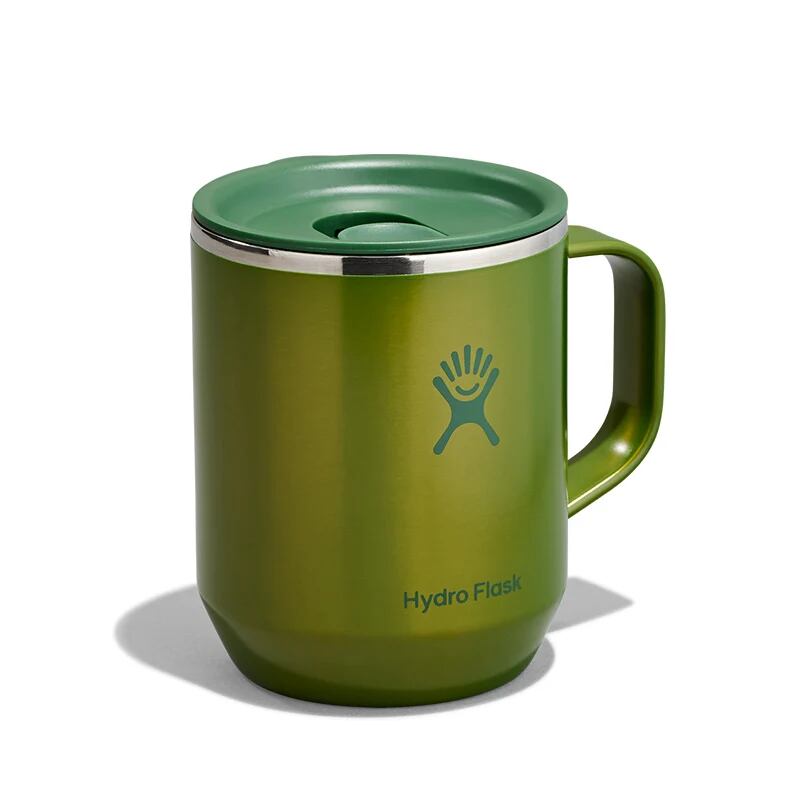 Hydro Flask(ハイドロフラスク)12 oz Lightweight Closeable Coffee Mug〈Quest Collection〉-Cypress Green マグカップ
