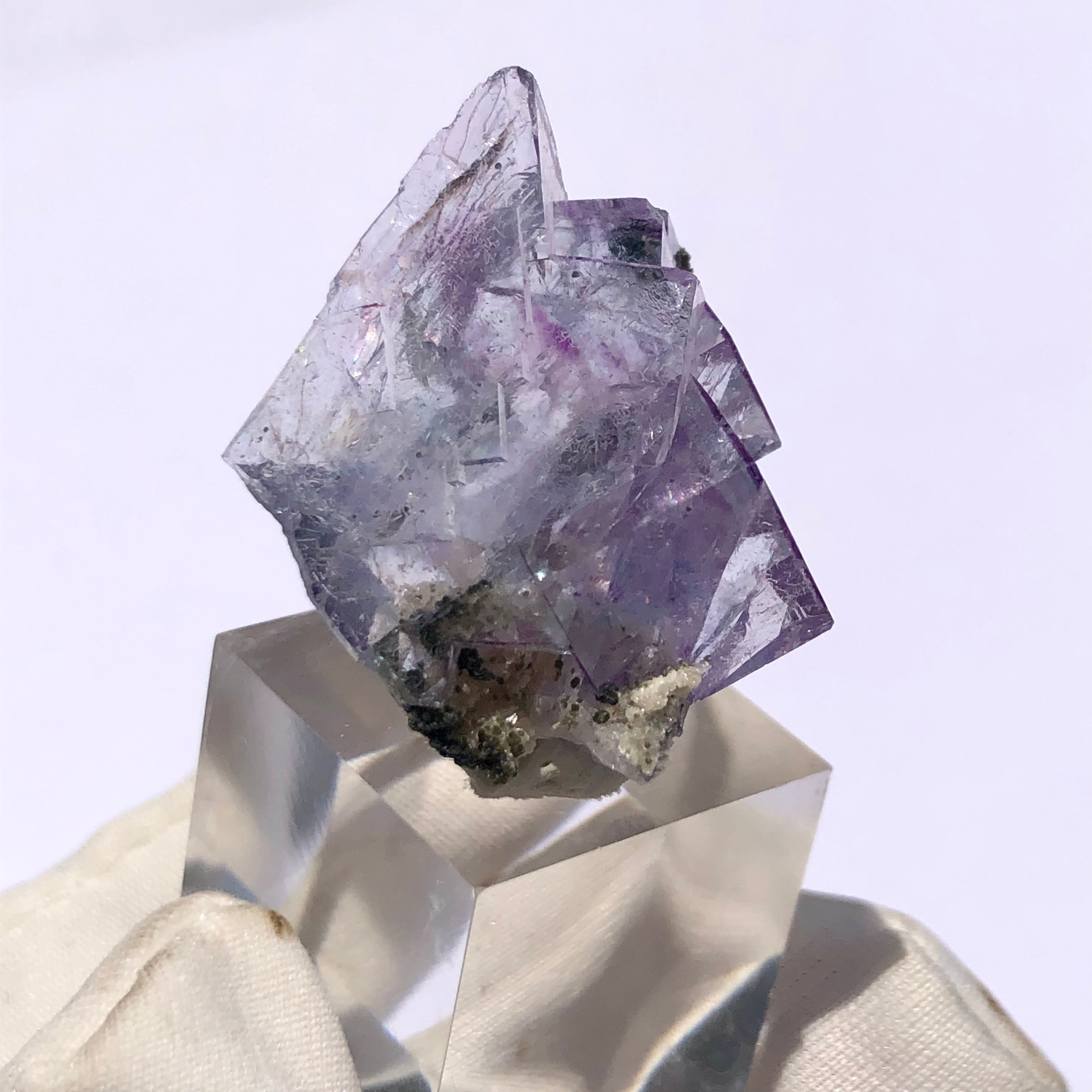 湖南省産フローライト 天然石 鉱物 原石 No.725 中国 湖南省産 フロー