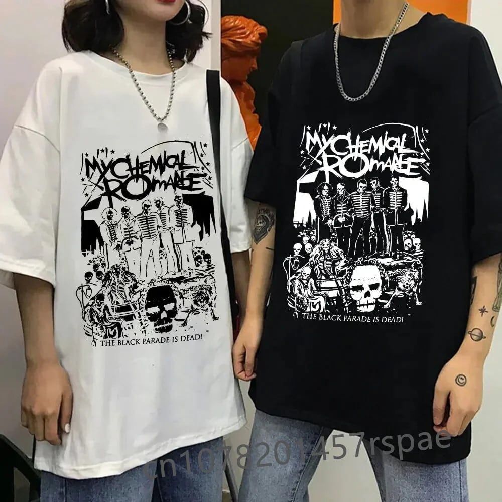 カップル Tシャツ マイ ケミカル ロマンス MCR デッド レディース T