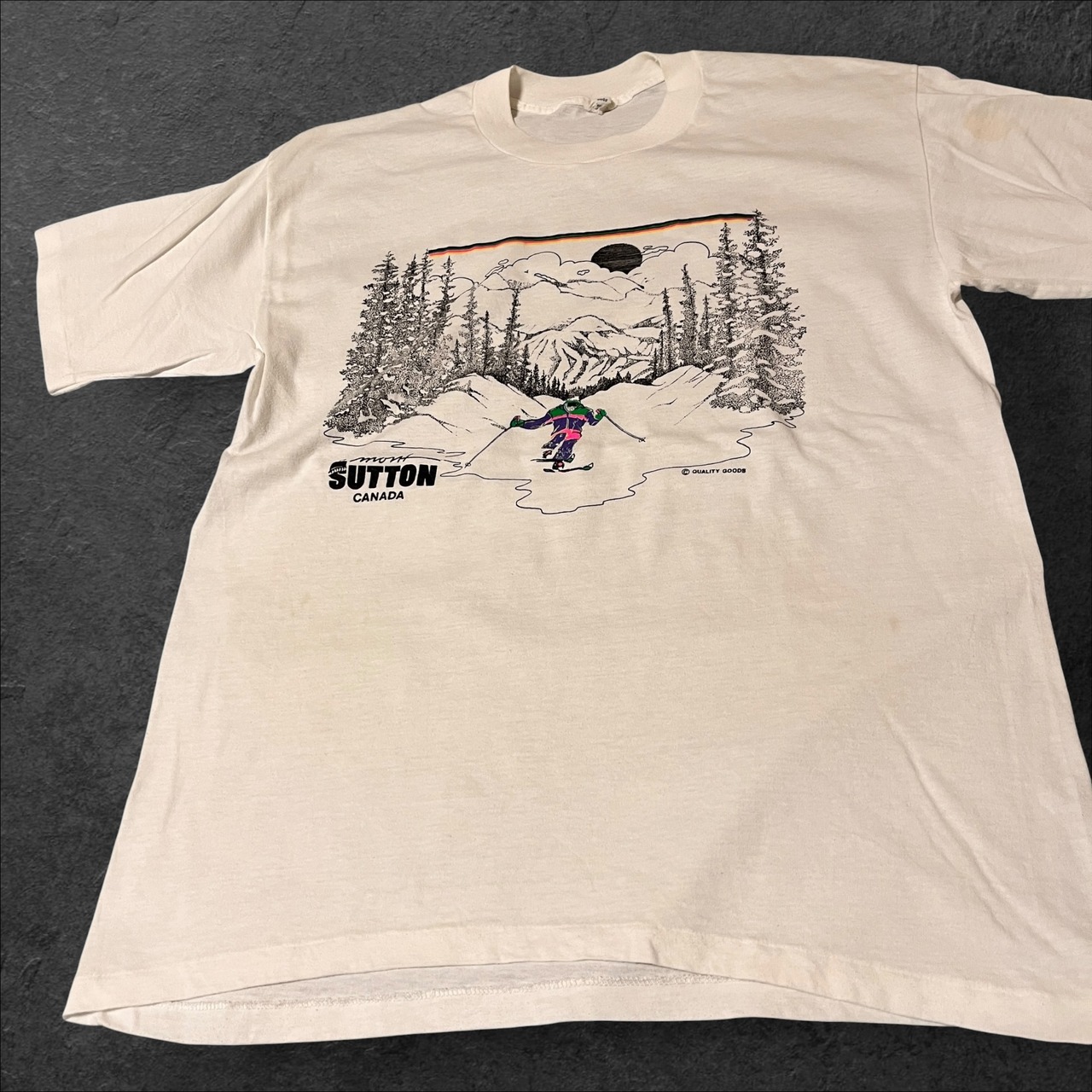 90s Skiing Mountain Graphic Tee