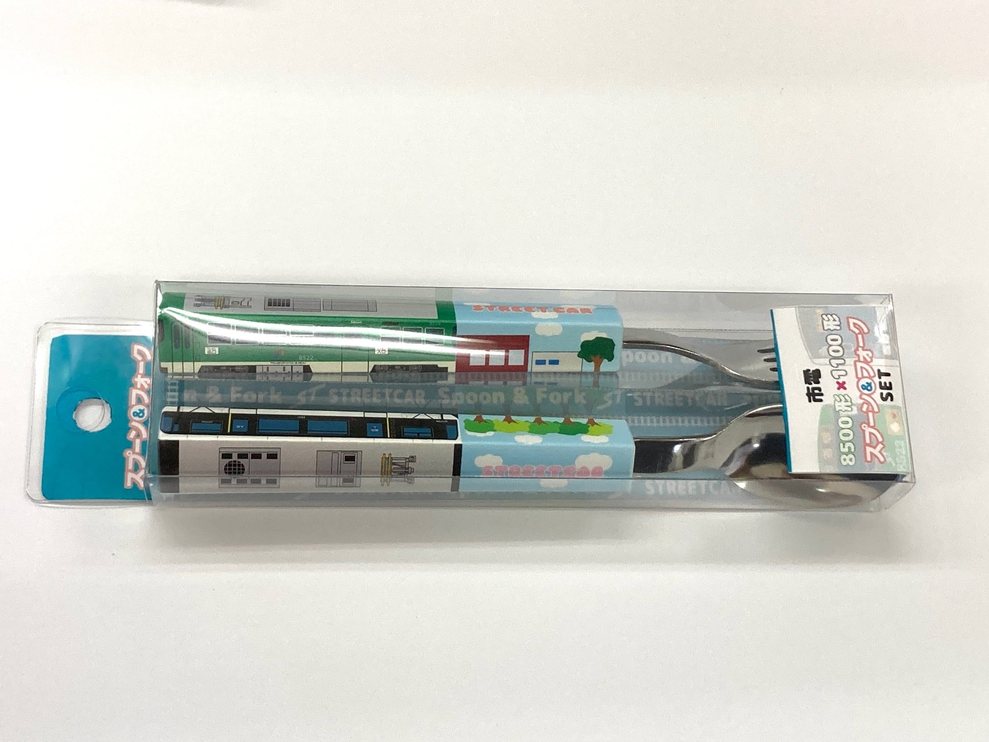 電車型スプーン&フォークセット | stspshop 電車型スプーン&フォークセット | stspshop