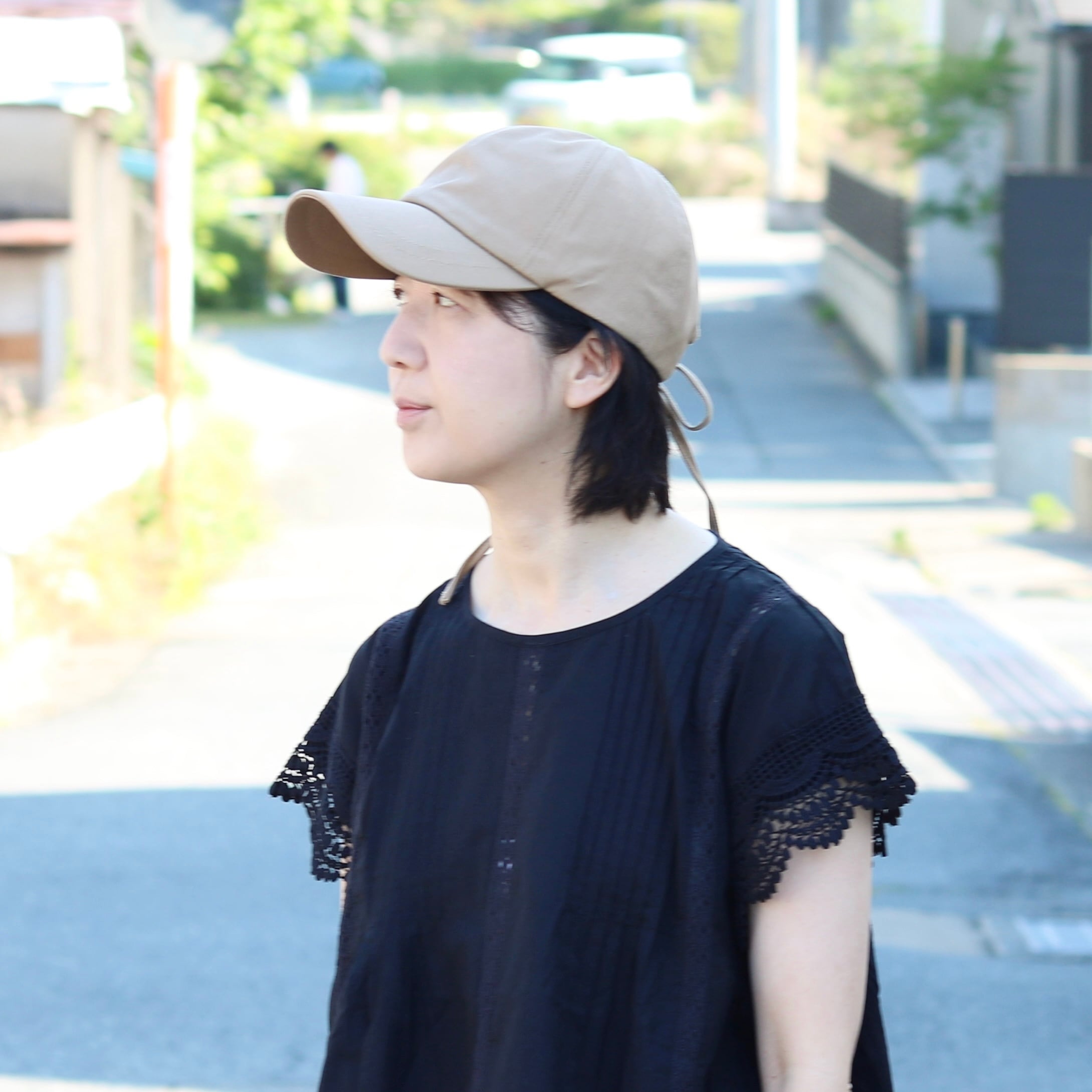 shesay バックリボン キャップ