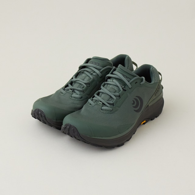 Topo Athletic トポ アスレチック  TRAVERSE Dark Green/Charcoal メンズ トレイルランニング シューズ