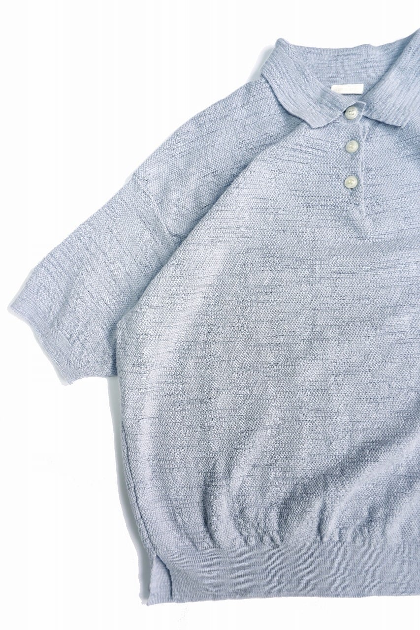 OG Slub Moss Stitch Polo S/S