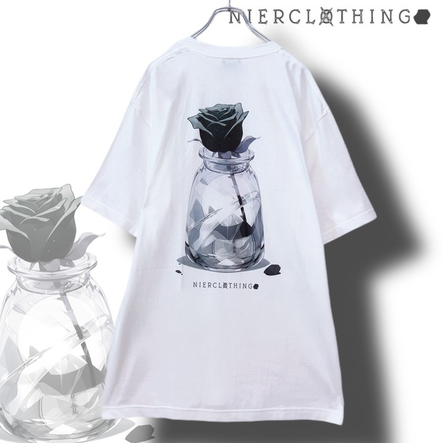 BACK DESIGN MONOCHROME ROSE CUTSEW