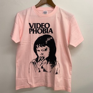 『VIDEOPHOBIA』Illustration Tシャツ (ピンク)