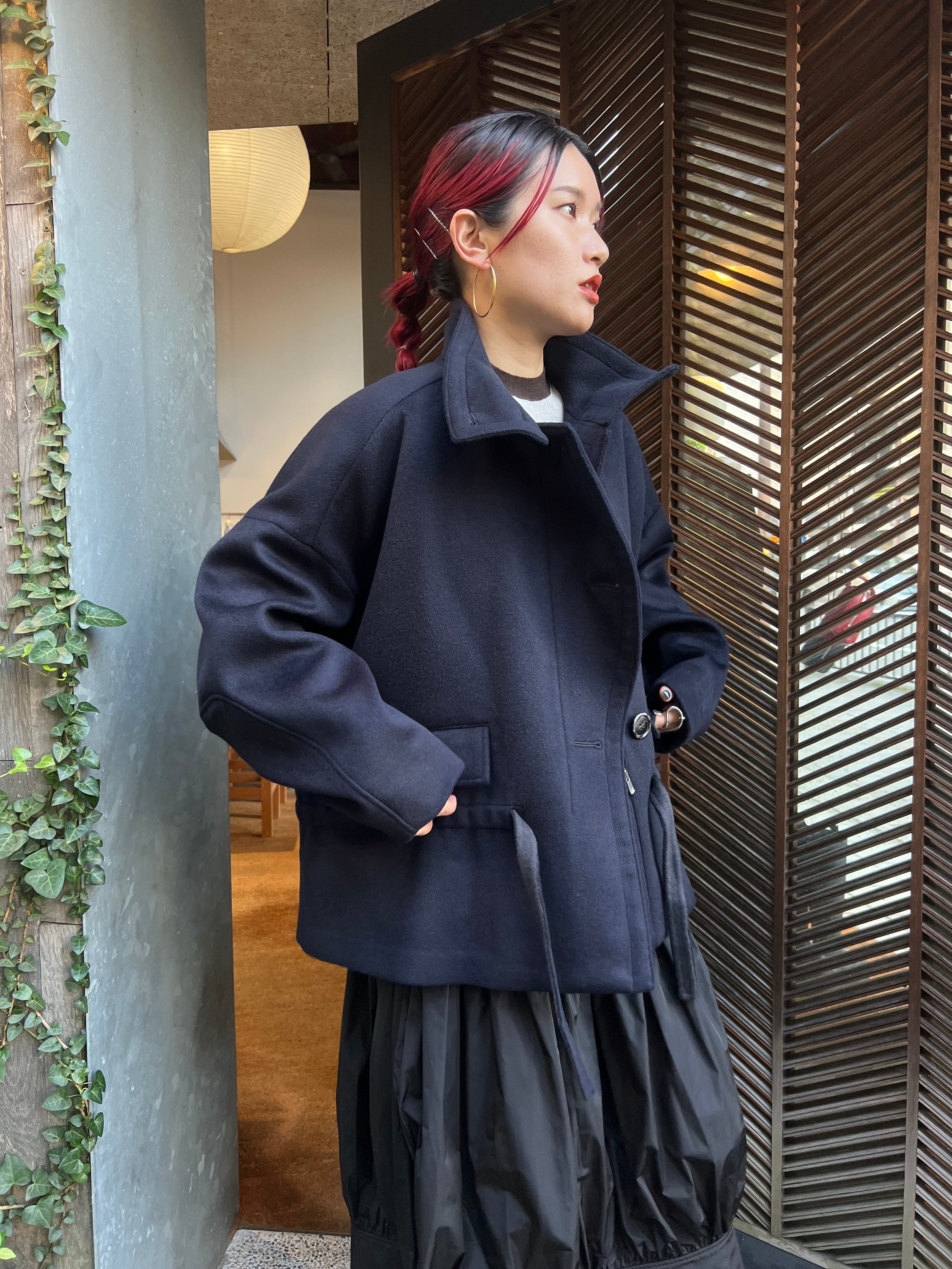 22AW】ENFOLD エンフォルド / STAND SHORT COAT | TRENTオンライン ...