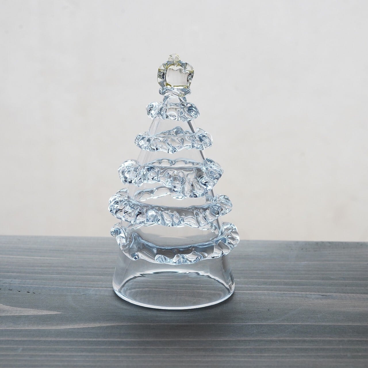 【真野美千代】クリスマスツリー 透明 1