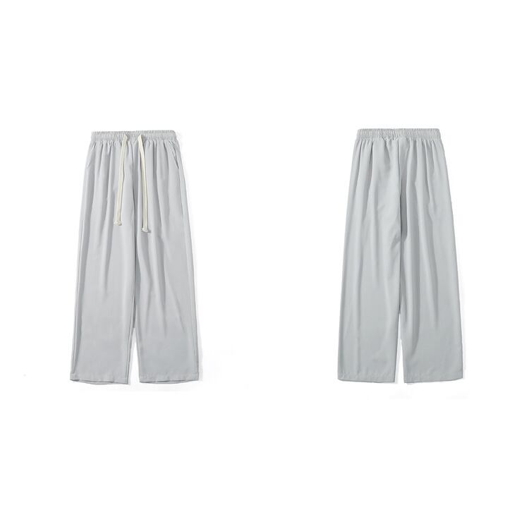 ★STRAIGHT WIDE LEG CASUAL PANTS　　07132