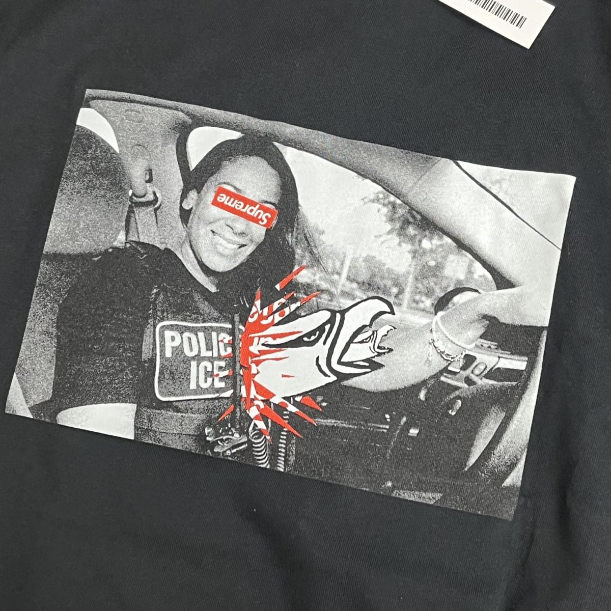 Supreme Anti Hero ICE Tee XL ブラック