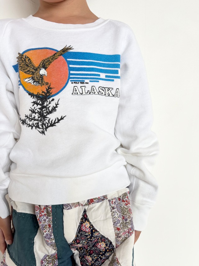 【4-5T相当・vintage】ALASKAスウェット