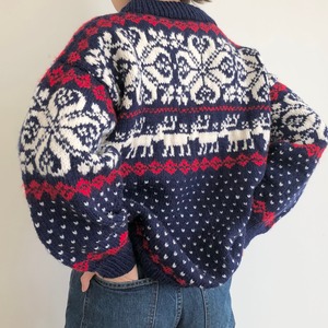 Nordic knit sweater