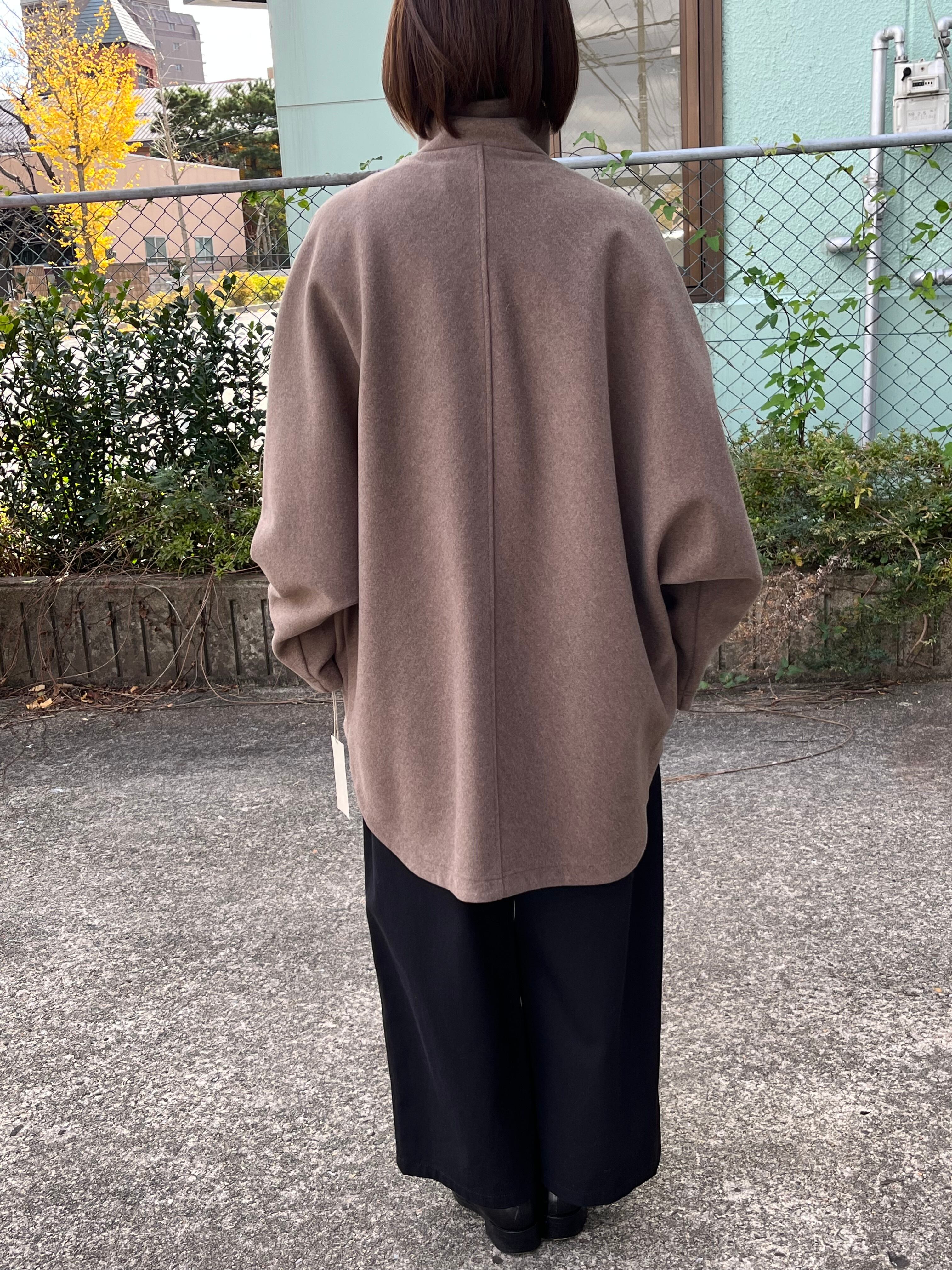 cafune/545403/スタンドカラードルマンコート(モカブラウン) | QREEQ