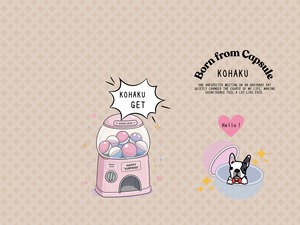 【うちの子ガチャ生まれ】携帯ケース　手帳型