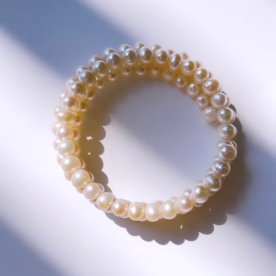 淡水Pearl3連バングル | BIJOUX+RAVI 【ビジュープラスラヴィ 淡水Pearl3連バングル | BIJOUX+RAVI 【ビジュープラスラヴィ