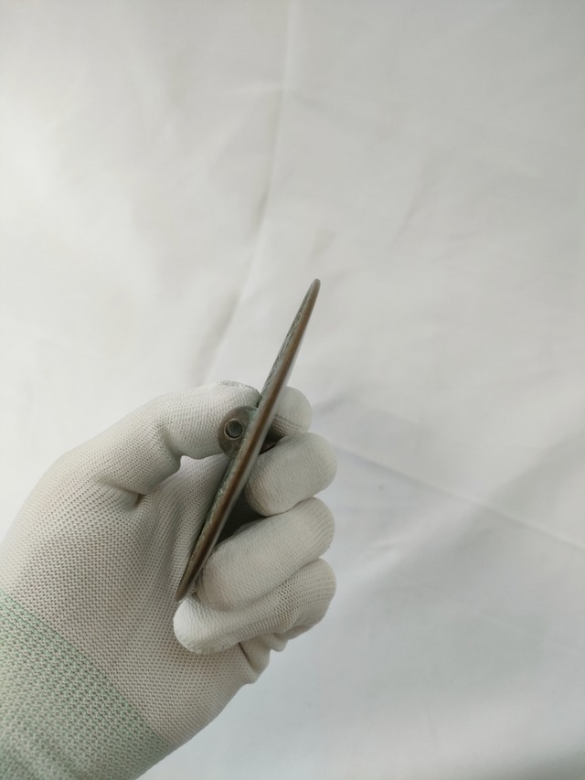 青銅鏡 手の平サイズ 青銅器レプリカ 古代中国 三国志