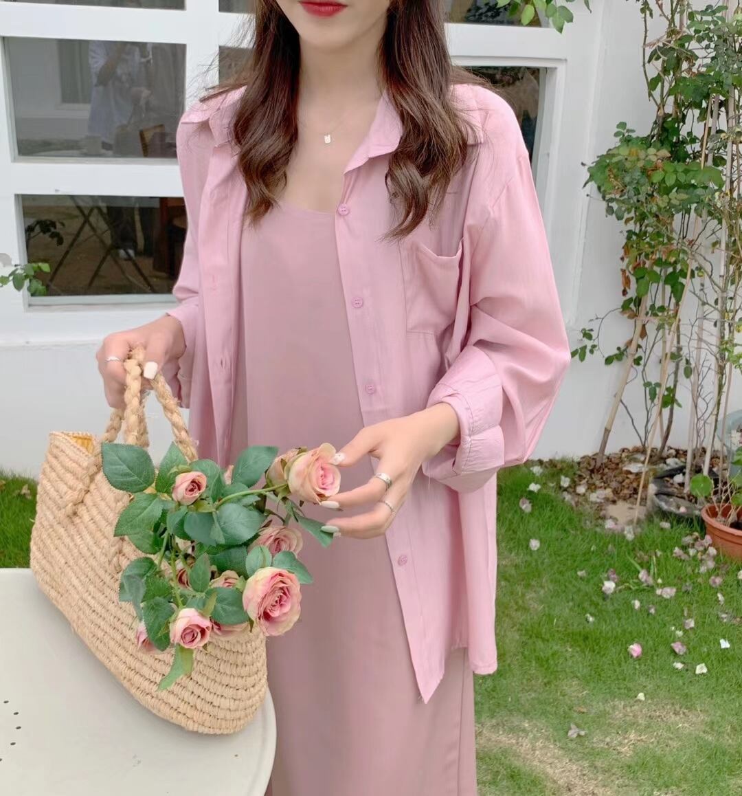 カラフル シャイニーシャツ AJ2205-622